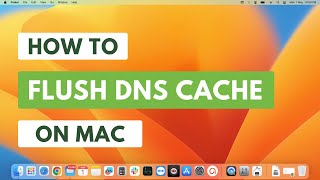 How to flush DNS cache on macOS  Macbook Air Pro amp iMac [upl. by Hcahsem]