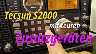 Tecsun S2000 Weltempfänger teure Zusatzgeräte ► Grahn Antenne ► Telereader Decoder ► Sprachextractor [upl. by Murtha49]