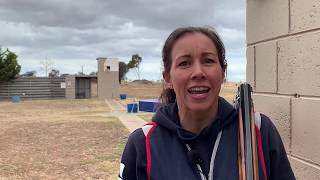 American Skeet with a Shotkam  Clay Target Shooting Techniques 43 Go Shooting [upl. by Elhsa101]