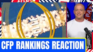 College Football Playoff Rankings  Josh Pate REACTION [upl. by Eniroc361]