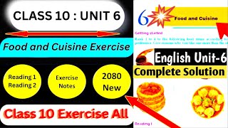 Class 10 english chapter 6 exerciseClass 10 english lesson 6 all exercise Class 10 english guide [upl. by Aiblis]