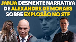 Que trapalhada Janja atrapalha planos de Moraes de usar explosões no STF contra anistia [upl. by Idonah]