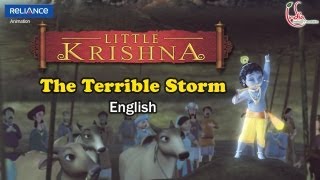 Little Krishna English  Episode 2 The Terrible Storm [upl. by Maureene968]