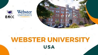 Webster University USA  Student University Webinar Season 4 [upl. by Palila822]