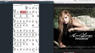 Innocence Chords at Chords  Avril Lavigne [upl. by Ashraf]