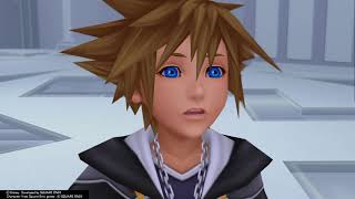 Kingdom Hearts II Final Mix PS4 Cutscene 445  Sora reunites with Riku and Kairi [upl. by Leribag]