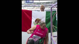 México gana su primer medalla de oro en los paralimpicos Paris 2024 [upl. by Zeus]