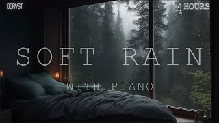 4hours  Relaxing Sleep Music  Soft Rain sleep  Piano Chill  Music Therapy  DorySt [upl. by Aznofla]