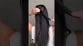 New haire style short video hairstyle hair hairtutorial braids easyhairstyle choppyhair [upl. by Bohrer]