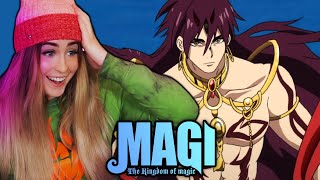 FRIENDLY SPARRING WITH SINBAD 😂  Magi S2 Ep 23 Reaction  Review [upl. by Yatnuhs849]