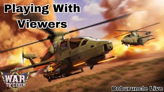 Playing War Tycoon F18 HORNET UPDATE  Roblox Live [upl. by Baalman]