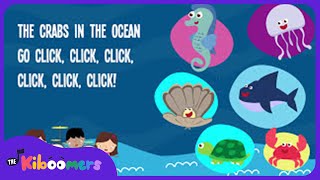 Animals In The Ocean Lyric Video  The Kiboomers Preschool Songs amp Nursery Rhymes About the Ocean [upl. by Kidder]