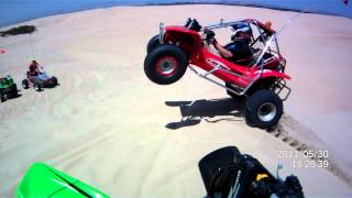 FILE0008 Oceano Dunes long travel fl400 jump CPAP fl400r BEST TRIP EVER [upl. by Norab901]