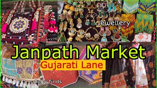 Janpath Market GUJRATI LANE😍 best BOHO amp ETHNIC COLLECTION [upl. by Haliek941]