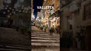 MALTA Valletta in Evening Lights November 2024 travel malta valletta [upl. by Feldman]