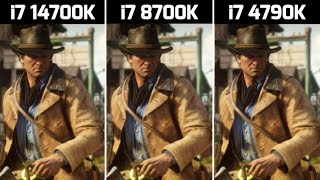 i7 14700K vs i7 8700K vs i7 4790K  RTX 4090 [upl. by Ordnazil711]