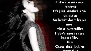 Zendaya  Butterflies Lyrics [upl. by Riaj]