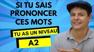 Test de Prononciation Française Niveau A2 [upl. by Basilio]