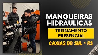 Treinamento sobre montagem de mangueiras hidráulicas [upl. by Deraj110]