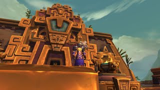 World of Warcraft Ambience Zuldazar  City of Gold  1 hour of Sound and Music [upl. by Eelanna]