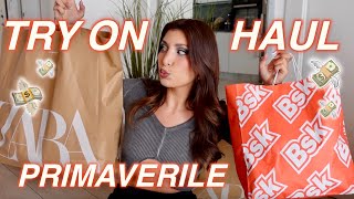 TRY ON HAUL SENZA AVER PROVATO ZARA amp BERSHKA 💸 MelissaTani [upl. by Orozco]