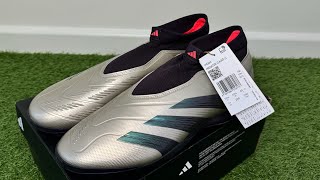 Adidas Predator Laceless League TF Shoes  On Feet amp Unboxing ASMR [upl. by Tim]