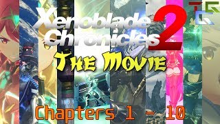 Xenoblade Chronicles 2 The Movie  All Cutscenes Chapter 110 [upl. by Ong]