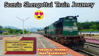 🚂SILAMBU EXPRESS TRAVEL VLOG Chennai to Shengottai  Scenic Western Ghats Route  Naveen Kumar [upl. by Assirod764]