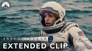 Interstellar  “Tidal Wavequot Full Scene Anne Hathaway Matthew McConaughey  Paramount Movies [upl. by Yrome760]