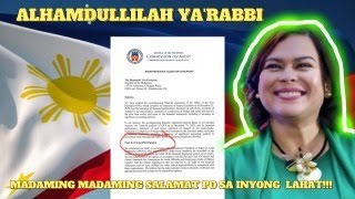 SAMBAYANANG PILIPINO NAGBUBUNYI VP SARA DUTERTES CONFIDENTIAL FUND IS CLEAN  COA [upl. by Ivel699]