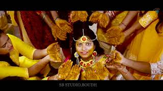 Haldi Cinematic Teaser 2024VideoWedding GirlJasobntee Maa Siddheswari SB StudioBoudh [upl. by Ellienad917]