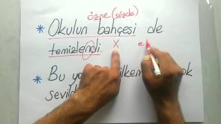 Edilgen  Dönüşlü  TERLETEN İKİLİLER  ÖNDER HOCA [upl. by Norra]