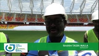 STV  JOURNAL BILINGUE DE 20H00  AFCON STADIUMS  Minister TALBA INSPECTS  Mercredi 13 Mars 2019 [upl. by Nanyt]