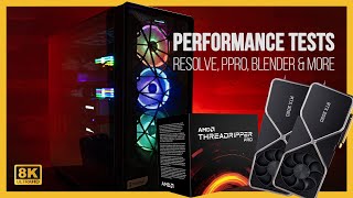 AMD Threadripper PRO 3975  Dual RTX 3090 Real World Performance Tests [upl. by Gratianna]