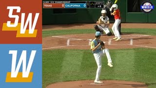 Texas vs California  United States Championship Game  2023 LLWS Highlights [upl. by Aicilif]