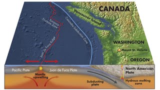 Cascadia Earthquake Animation 90 [upl. by Laveen]