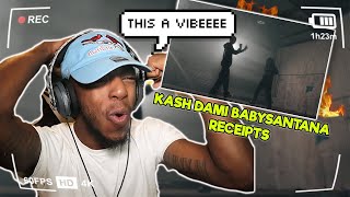 THEY HAVENT MISSED YET  kahdami amp babysantana  receipts official music video  REACTION [upl. by Farron383]