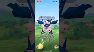 ¡NECROZMA MELENA CREPUSCULAR SHINY SALVAJE pokémongo pokemongo [upl. by Roana857]