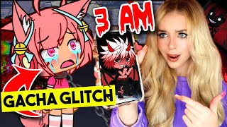 DO NOT PLAY GACHA LIFE AT 3 AM THE GACHA GLITCHES ARE REAL SCARY [upl. by Ahsram]