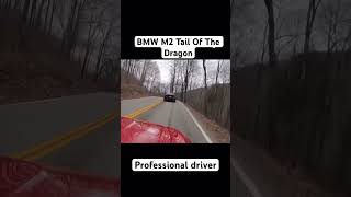 bmw m2 bmwm2 fail tailofthedragon youtube shorts carshorts f80 m3 bmwm3 f80m3 crash [upl. by Earle]