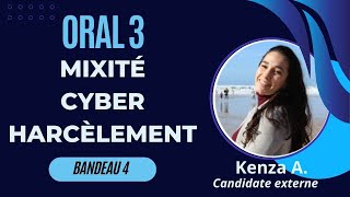 Oral 3️⃣  Mixité  Cyber harcèlement  Bandeau 4  CAPEPS EXTERNE [upl. by Arleyne]