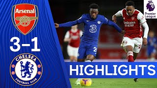 Arsenal 31 Chelsea  Premier League Highlights [upl. by Lleirbag]