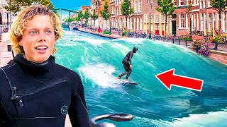 I Tried Surfing Germany’s Famous River Wave [upl. by Eralc]