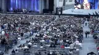 Leonard Cohen talking Bislett Oslo 2008 [upl. by Odraboel]