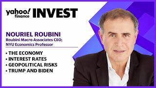 Nouriel Roubini breaks down the state of the economy interest rates risks Trump and Biden [upl. by Eenet]