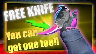 Nothing to a FREE KNIFE GUIDE w CS2 Trading FREE KNIFE GUIDE 2024 [upl. by Yereffej]