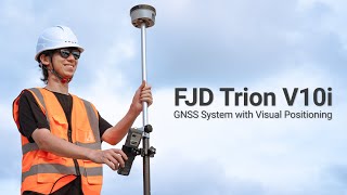 FJD Trion V10i GNSS System with Visual Positioning  Clear Vision Precise Measurements [upl. by Ozen]