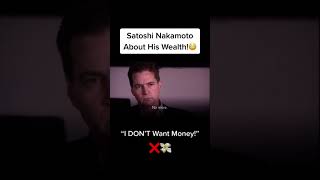 Satoshi Nakamoto about his fortune satoshinakamoto crypto bitcoin fyp viral millionaire rich [upl. by Haek]