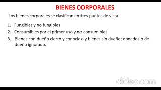 BIENES CORPORALES [upl. by Aietal920]