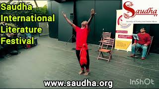 Saudha International Literature Festival Bidrohi the Rebel Kazi Nazrul Islam Canary Wharf Rooftop [upl. by Beitch]